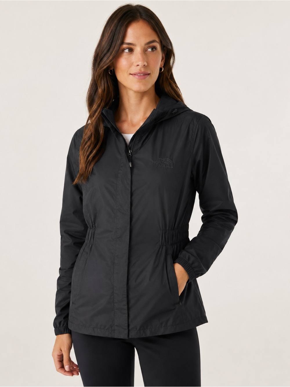 The North Face Resolve Parka II Black Rain Jacket XS